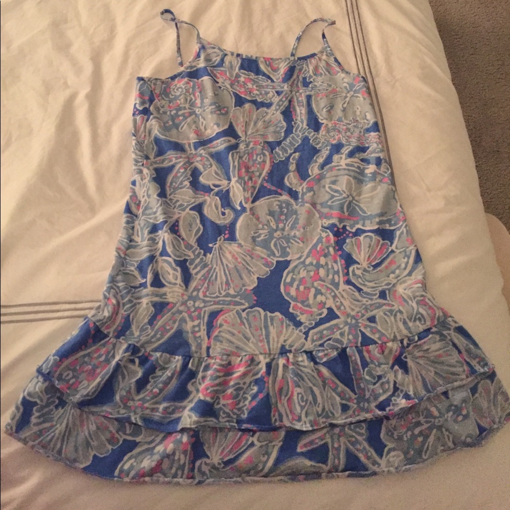 Lilly Pulitzer Peplum tank dress