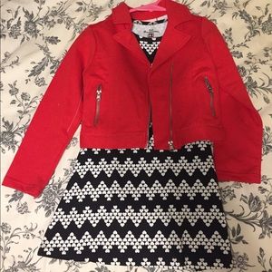 Toddler dress and jacket set