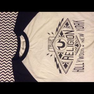 True religion baseball tshirt