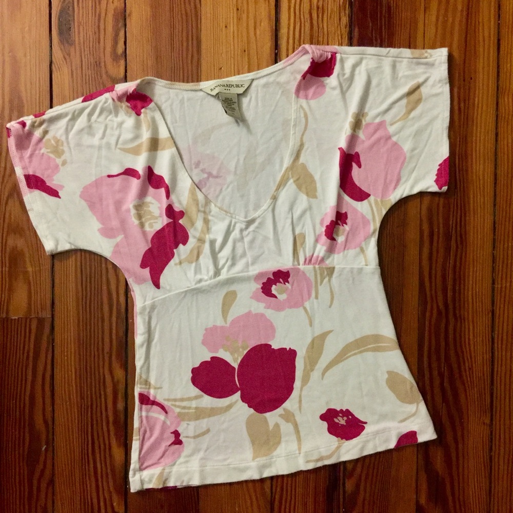 Banana Republic Floral Shirt
