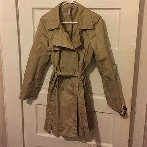 Old Navy belted trench
