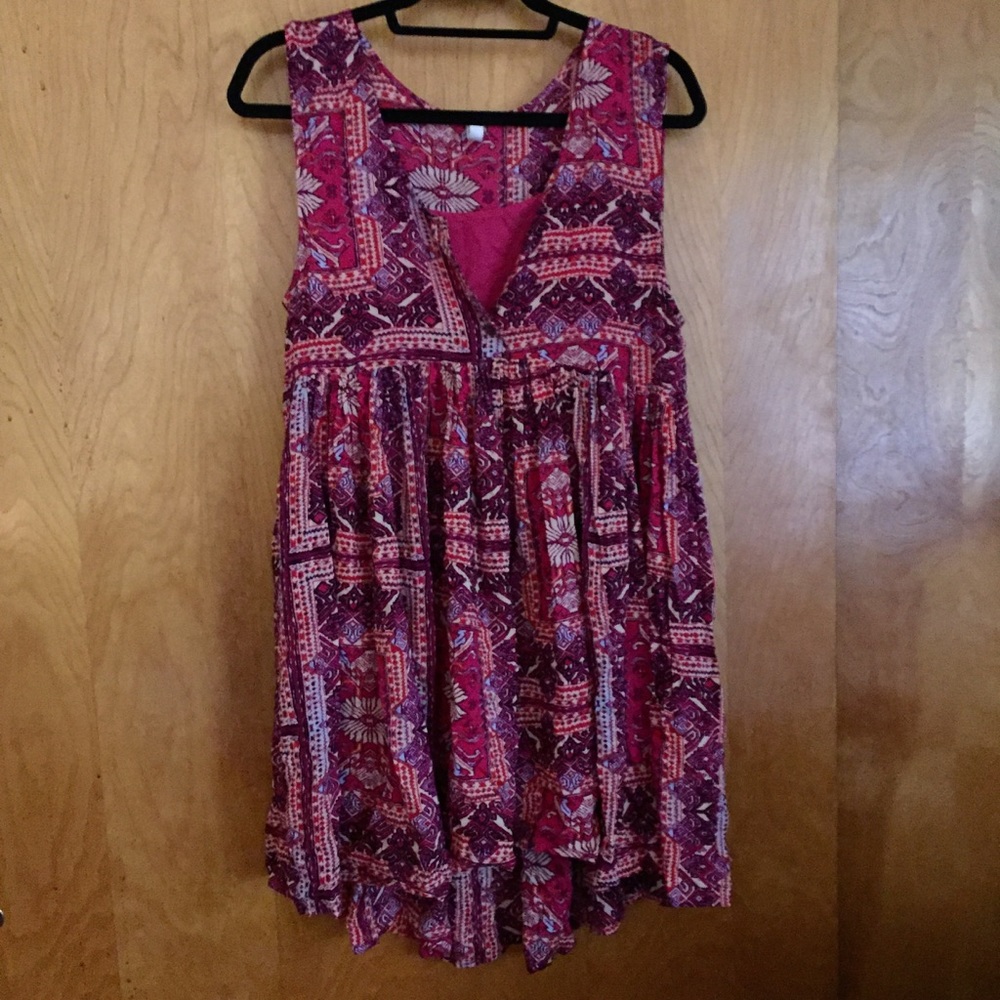 Free People Aztec Print Dress