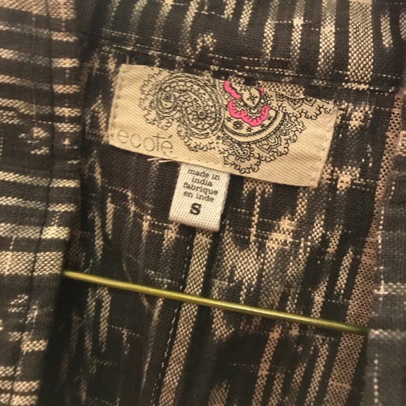 Urban outfitters abstract printed jacket - Picture 3 of 5