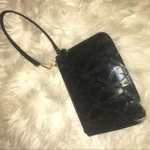 Black authentic Michael kors wristlet