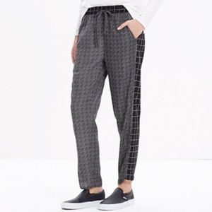 Madewell track pants.