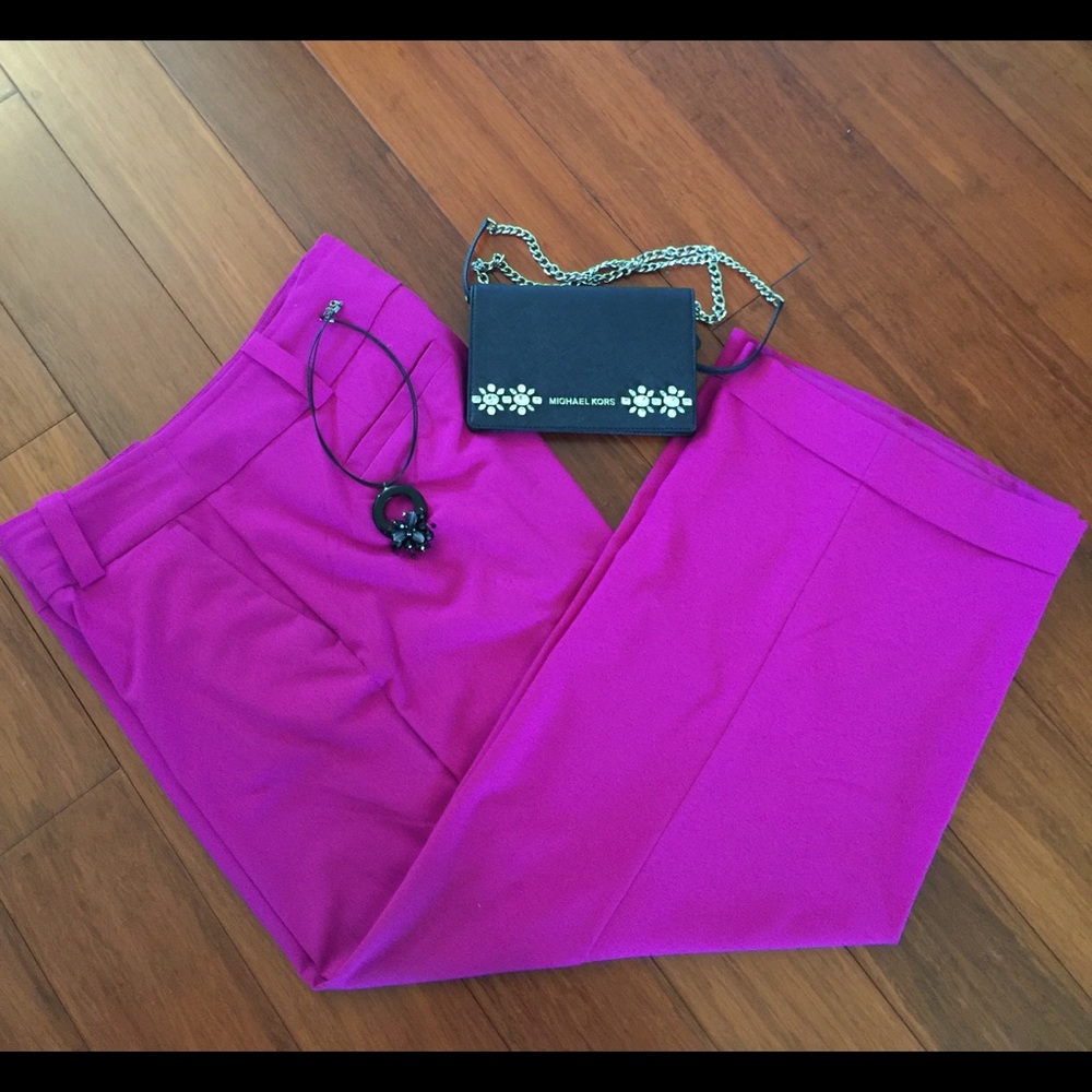 Lane Bryant: Lena Wide Leg Pants - COLOR PINK