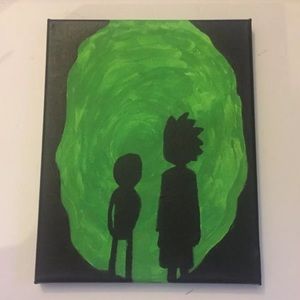 Rick And Morty Painting