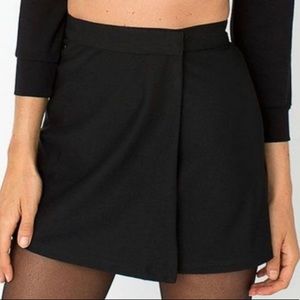 American Apparel Micro-Poly Cheerleader Wrap Skirt