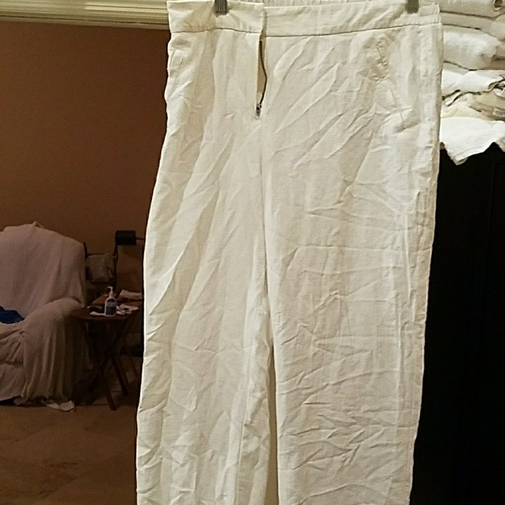Chicos linen pants