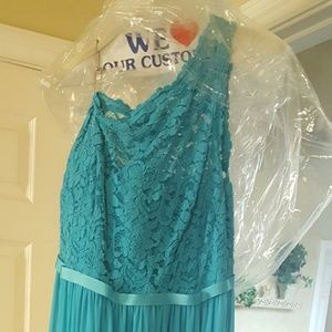 Malibu Blue Bridesmaid Dress
