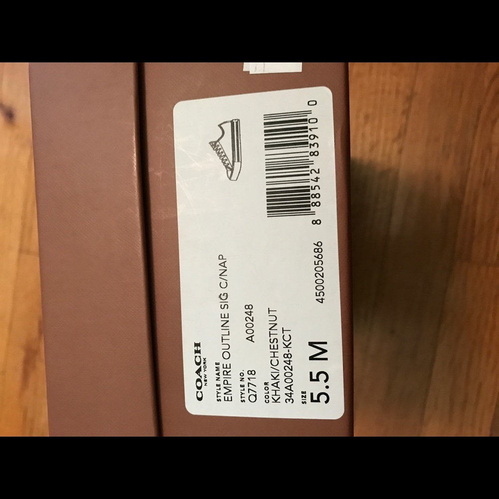 Woman's Coach Sneakers