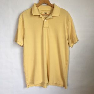 Yellow J. Crew Vintage Polo Shirt