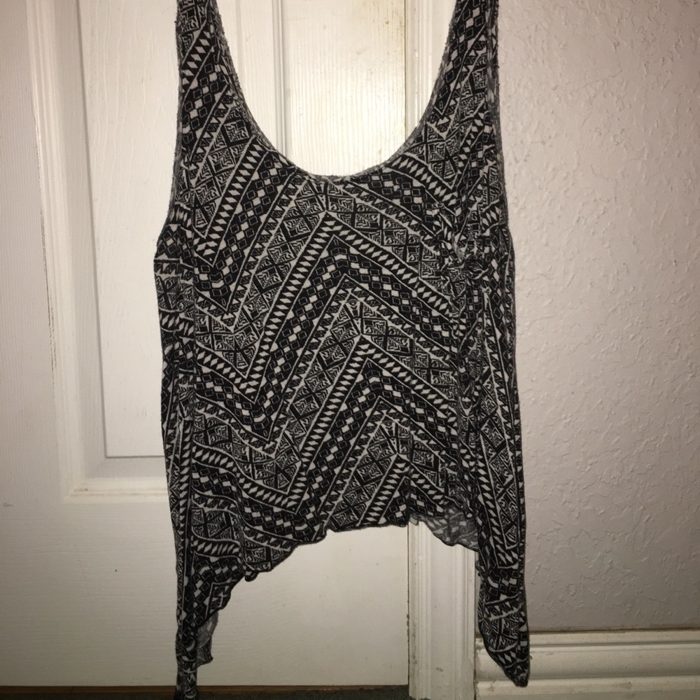 Black and White Tanktop