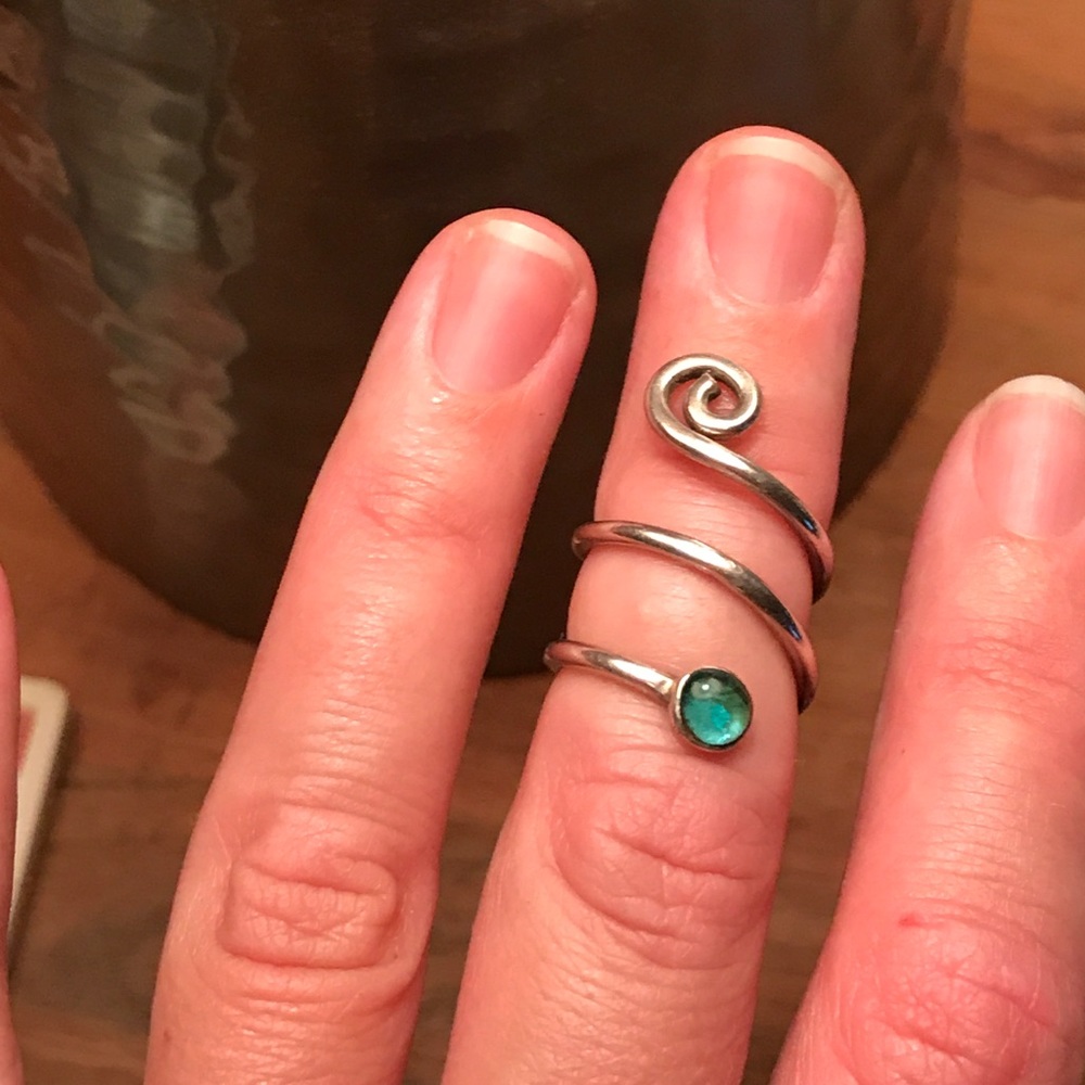 Spiral ring-ADJUSTABLE - Picture 3 of 4