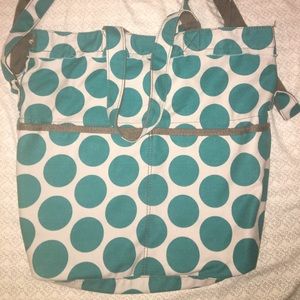 Retro Metro fold-over bag
