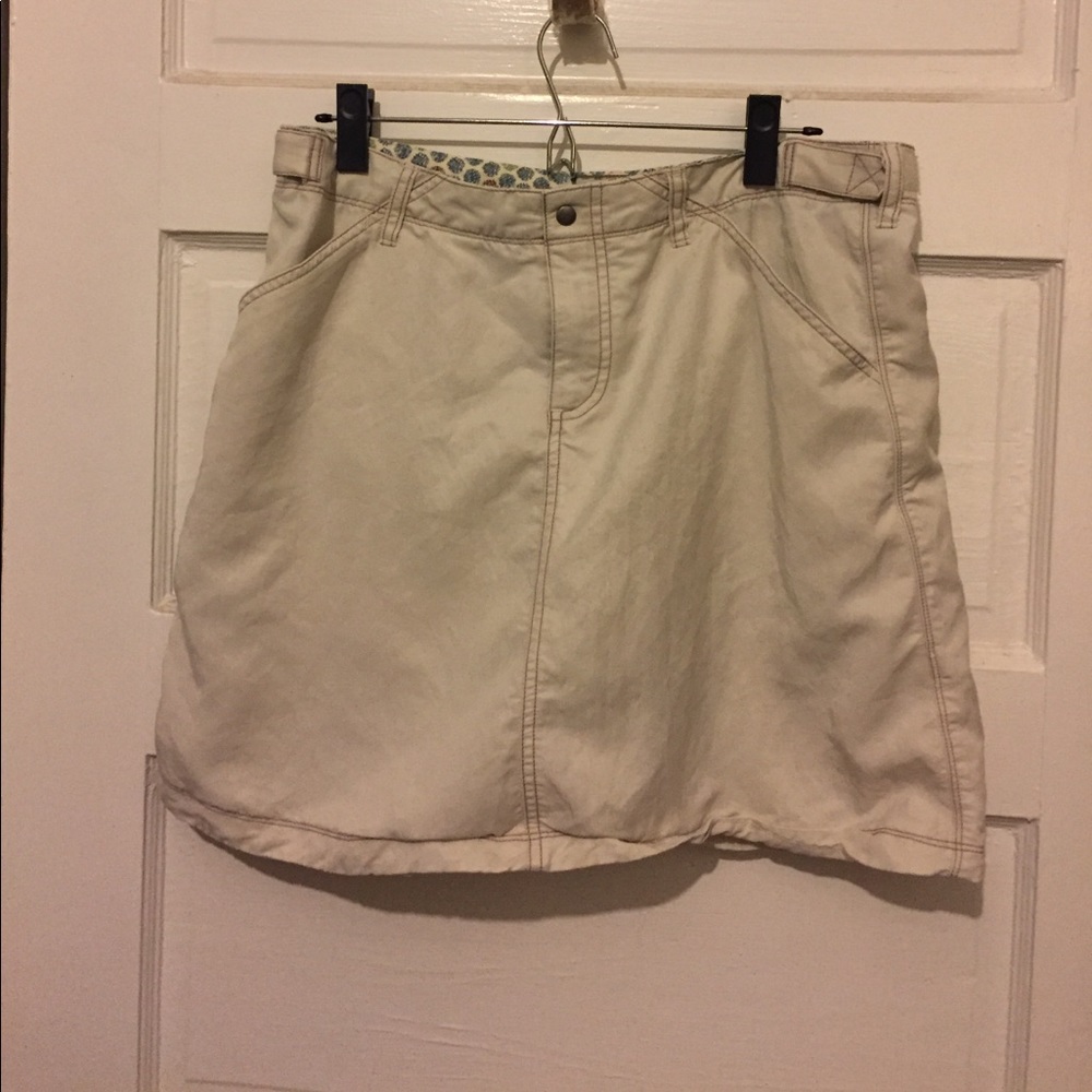 Cream Horny Toad skort