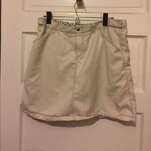 Cream Horny Toad skort