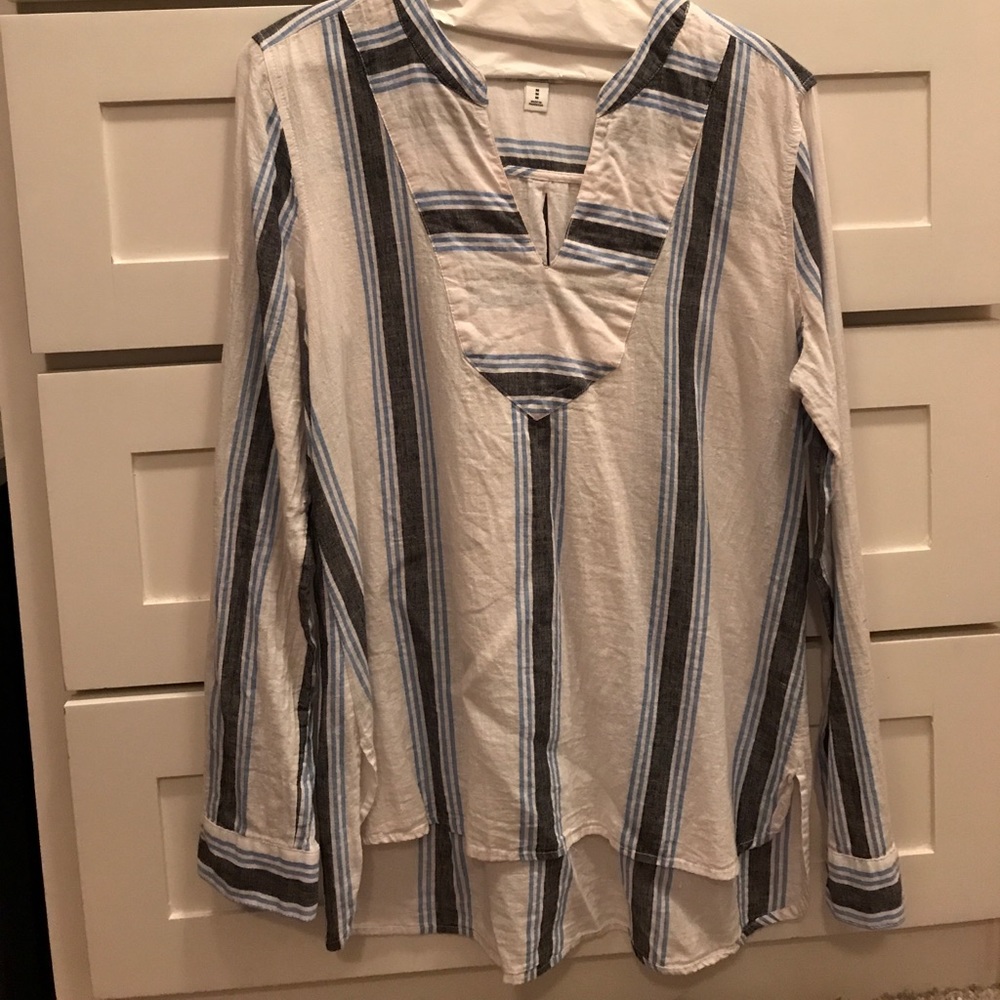 Old navy linen popover