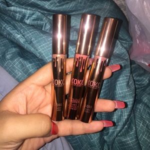 Three KOKO collections lips by Kylie Cosmetics