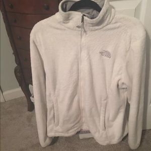 The North Face Osito White Full Zip Jacket XL