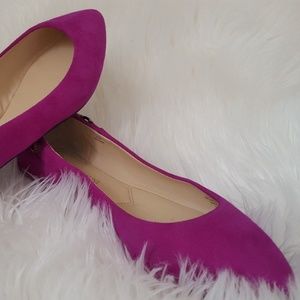 Enzo Angiolini Eashiana Fuchsia Pink flats 8.5