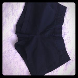 Chino navy shorts
