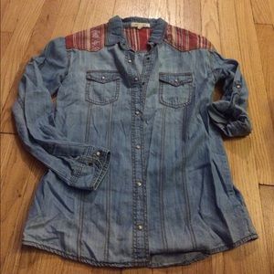 Denim shirt