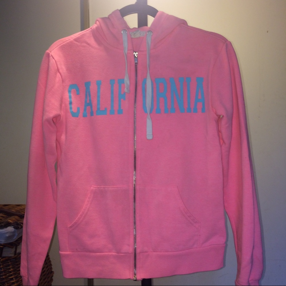 Pink "CALIFORNIA" Sweater