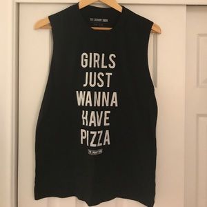 Girls Just Wanna Have Pizza Tank