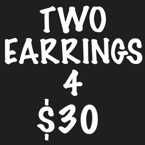 Earrings bundled!