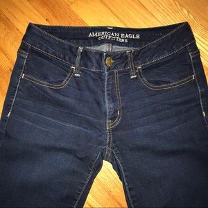 American Eagle Dark Wash Jeggings