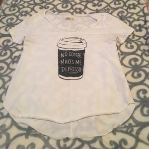 Hollister graphic tee