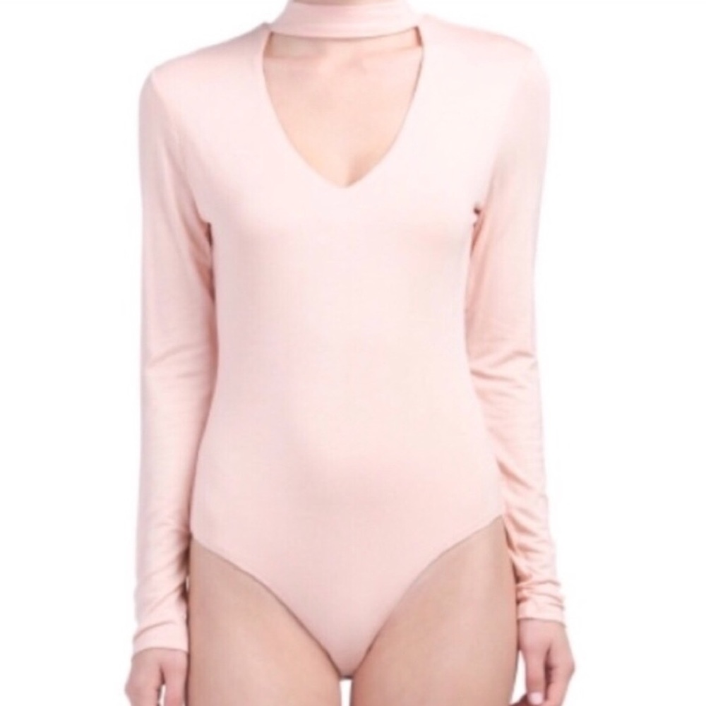 WAYF Choker Bodysuit