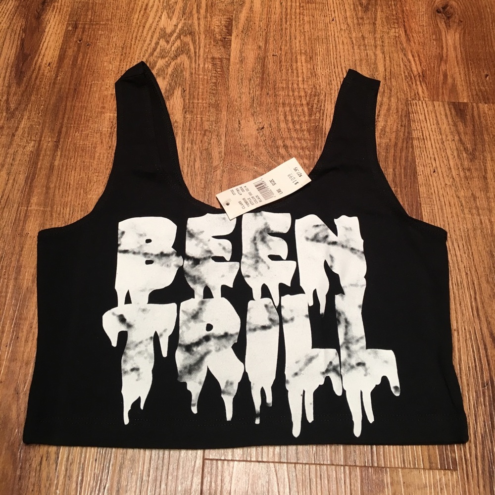 NWT Been Trill crop top