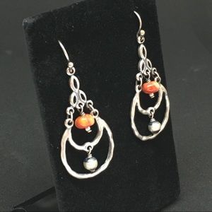 Silpada Coral Earrings