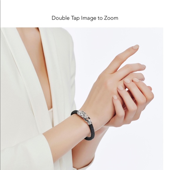 John Hardy Legends Sterling Silver Naga Stingray bracelet - Picture 7 of 7