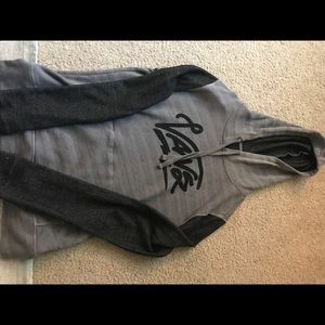 Grey and black VANS sweater