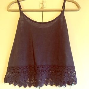 Crotchet crop top