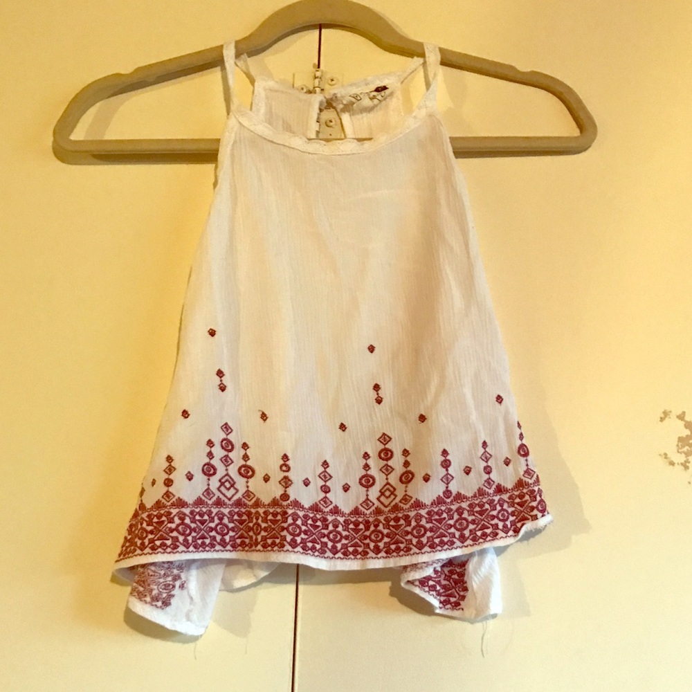 Boho crop top