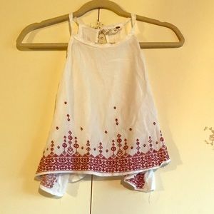 Boho crop top