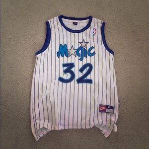 Vintage Shaquille O'Neal magic jersey authentic