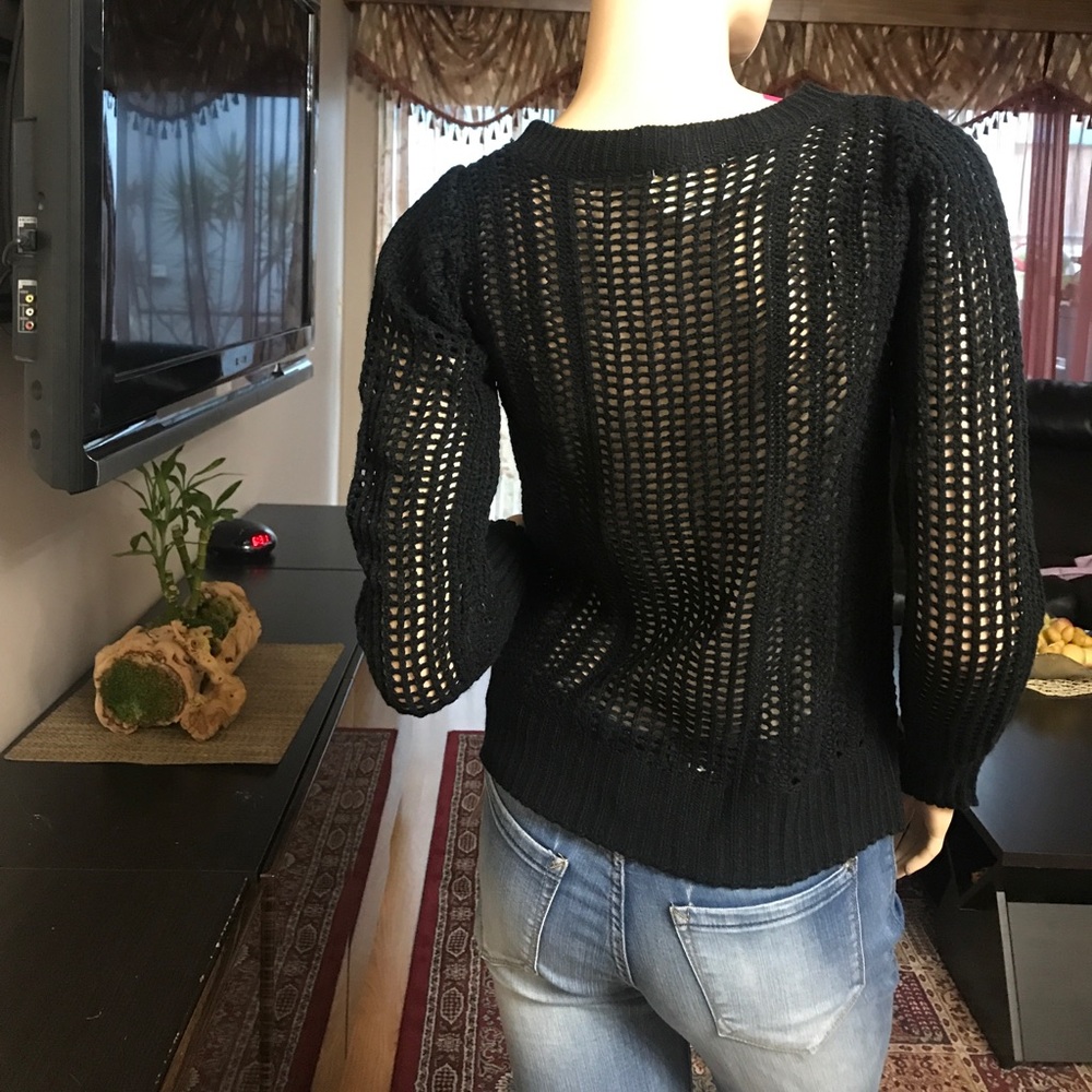 KNITTED BUTTON DOWN CARDIGAN - Picture 4 of 4