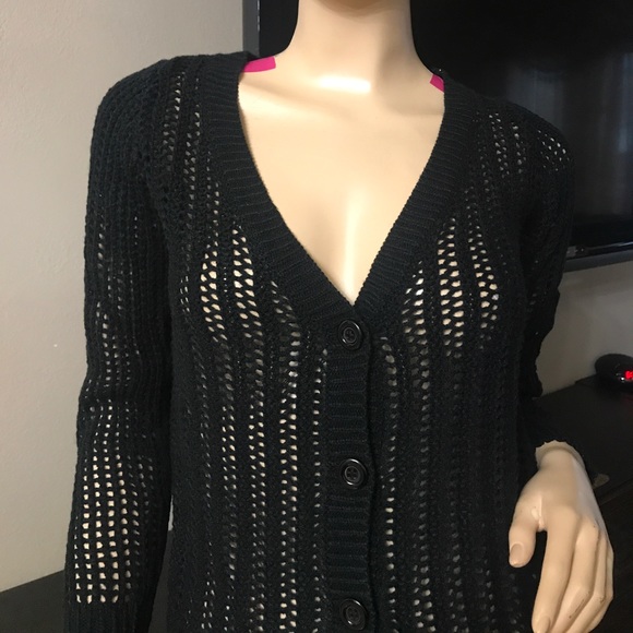 KNITTED BUTTON DOWN CARDIGAN - Picture 2 of 4