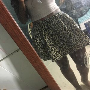 Cheetah skirt
