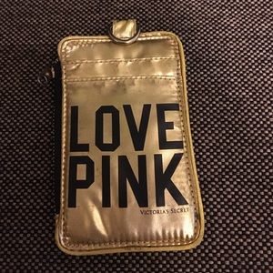 🛍BOGO🛍 Gold Love Pink Wallet