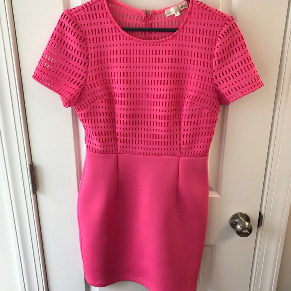 Hot Pink Dress