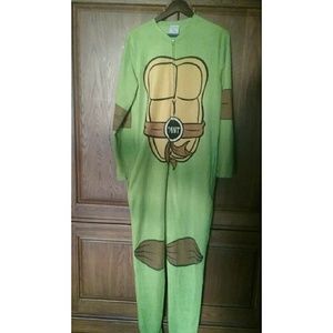TMNT Adult Caped Onesie
