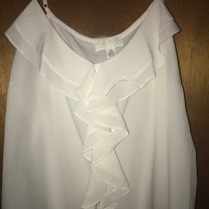 Forever 21 Plus White tank