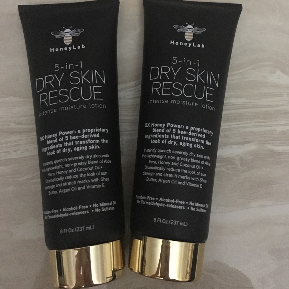 2New full size Dry Skin Rescue  from Honey Lab