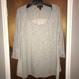 Forever 21 loose gray shirt